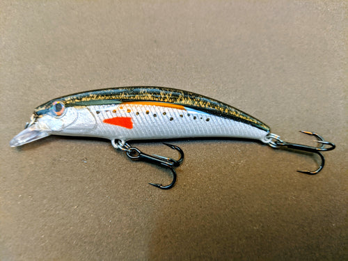 Extreme Spotted Redfin Black Nose Dace Lure 1/8 oz